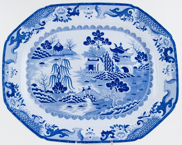 Meat Dish or Platter large c1815